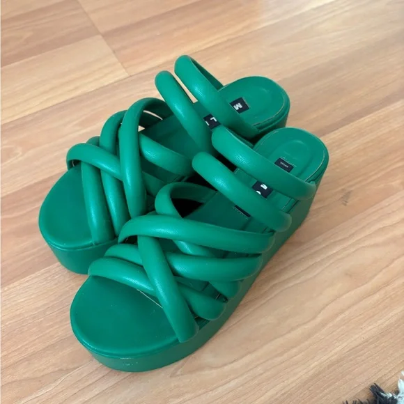 Simon Miller Green Bubble Platforms - Picture 2 of 7